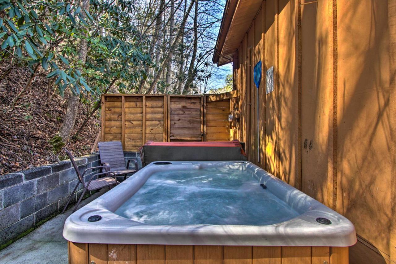 فيلا جاتلينبرجفي Couples Cabin Great Smoky Arts And Crafts Community المظهر الخارجي الصورة